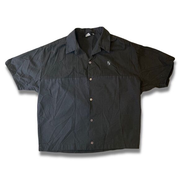 BLUNT Skateboards 90’s Button Up Short Sleeve Mens Shirt Medium Vintage USA - Picture 1 of 7